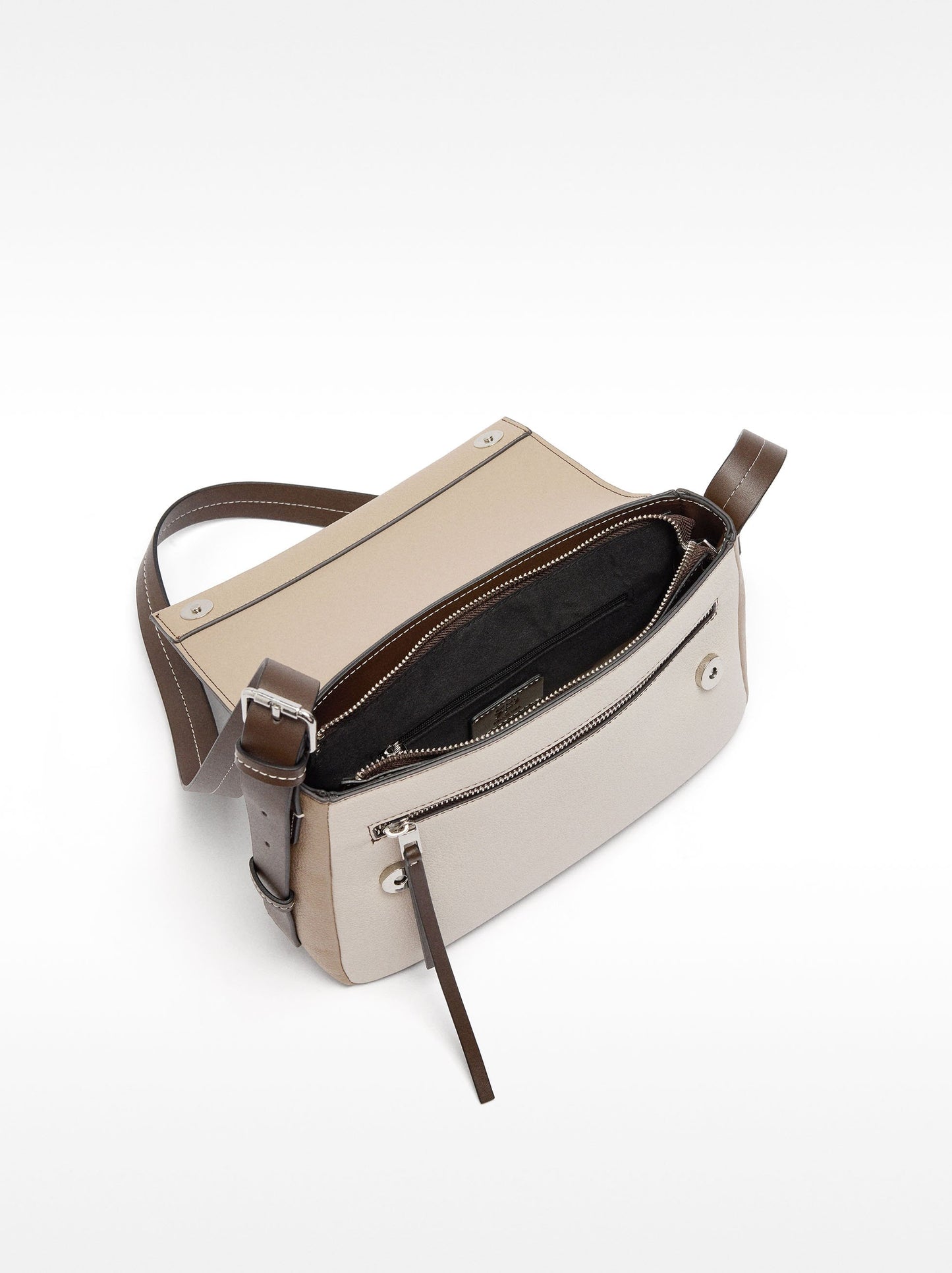 Crossbody Bag With Flap Closure