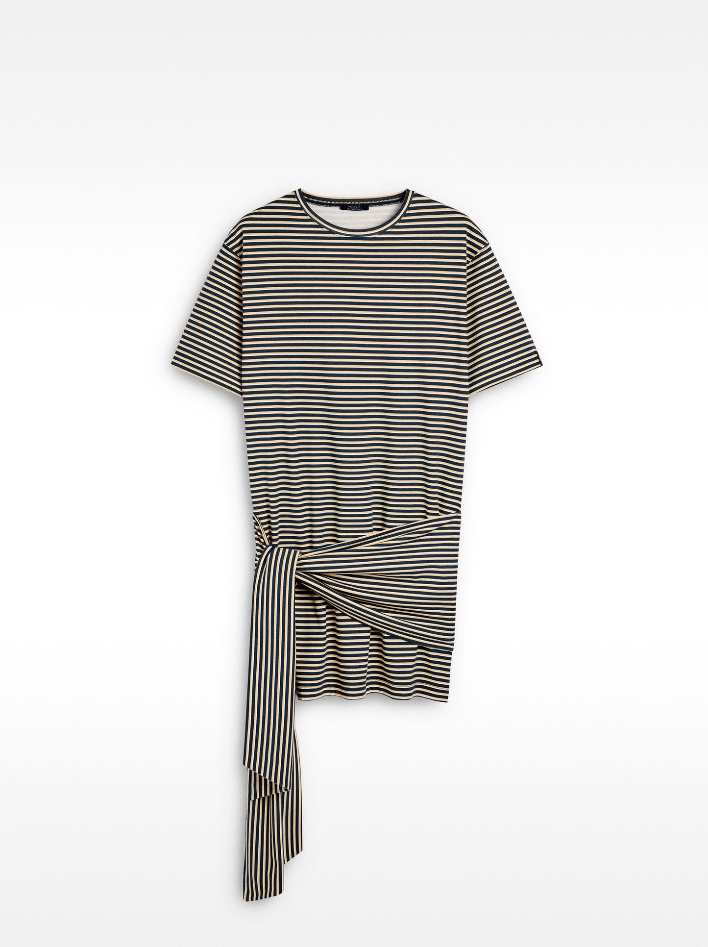 Short Striped Dress 100% Cotton