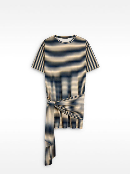 Short Striped Dress 100% Cotton