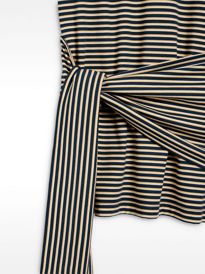 Short Striped Dress 100% Cotton