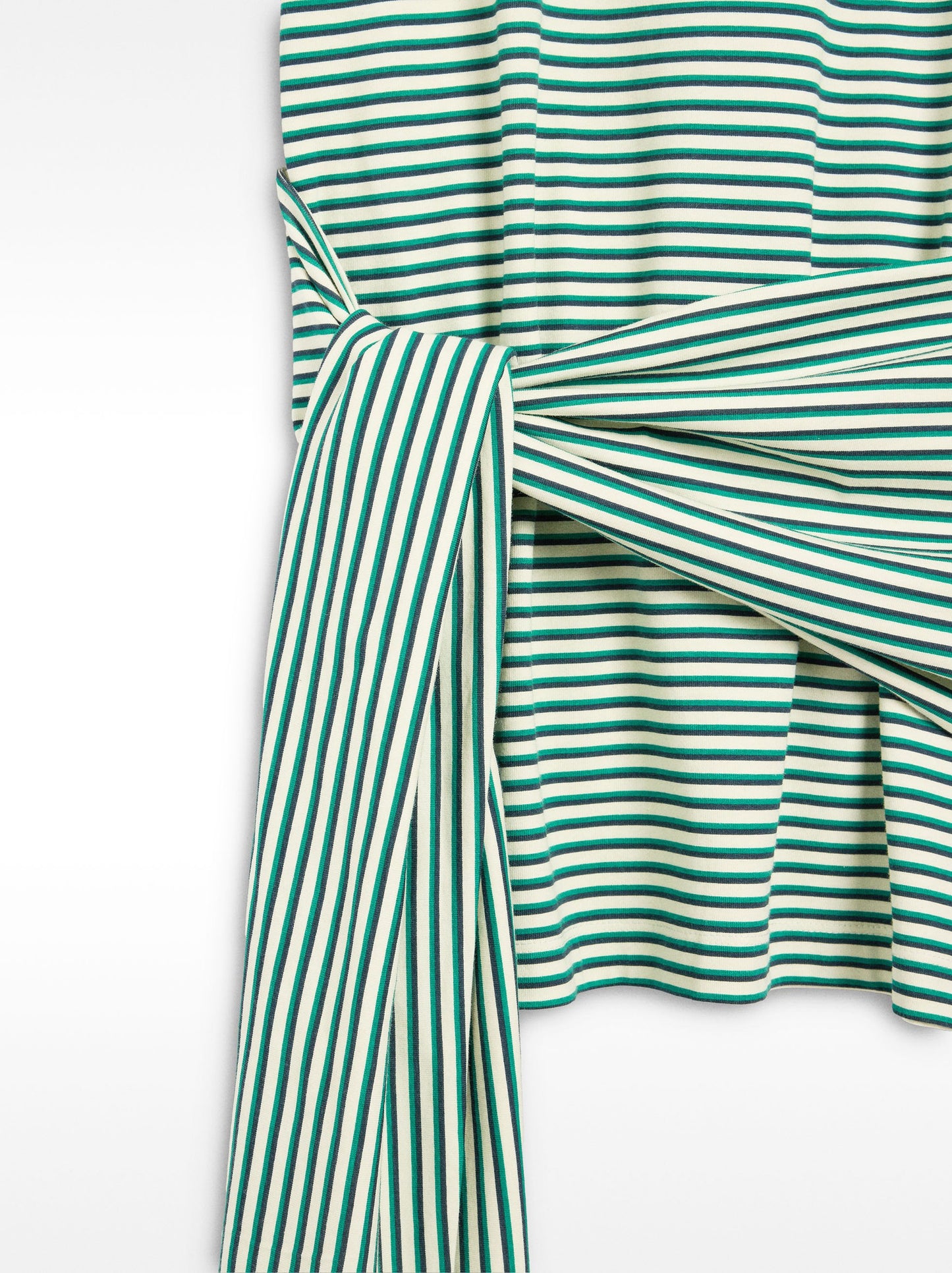 Short Striped Dress 100% Cotton