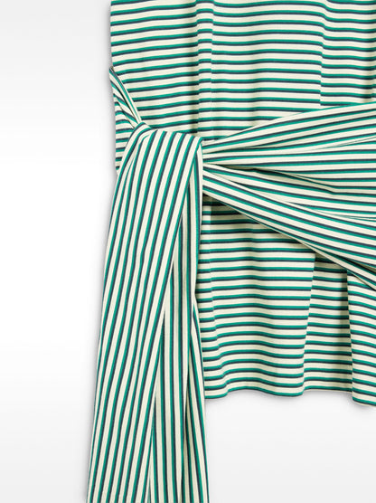 Short Striped Dress 100% Cotton