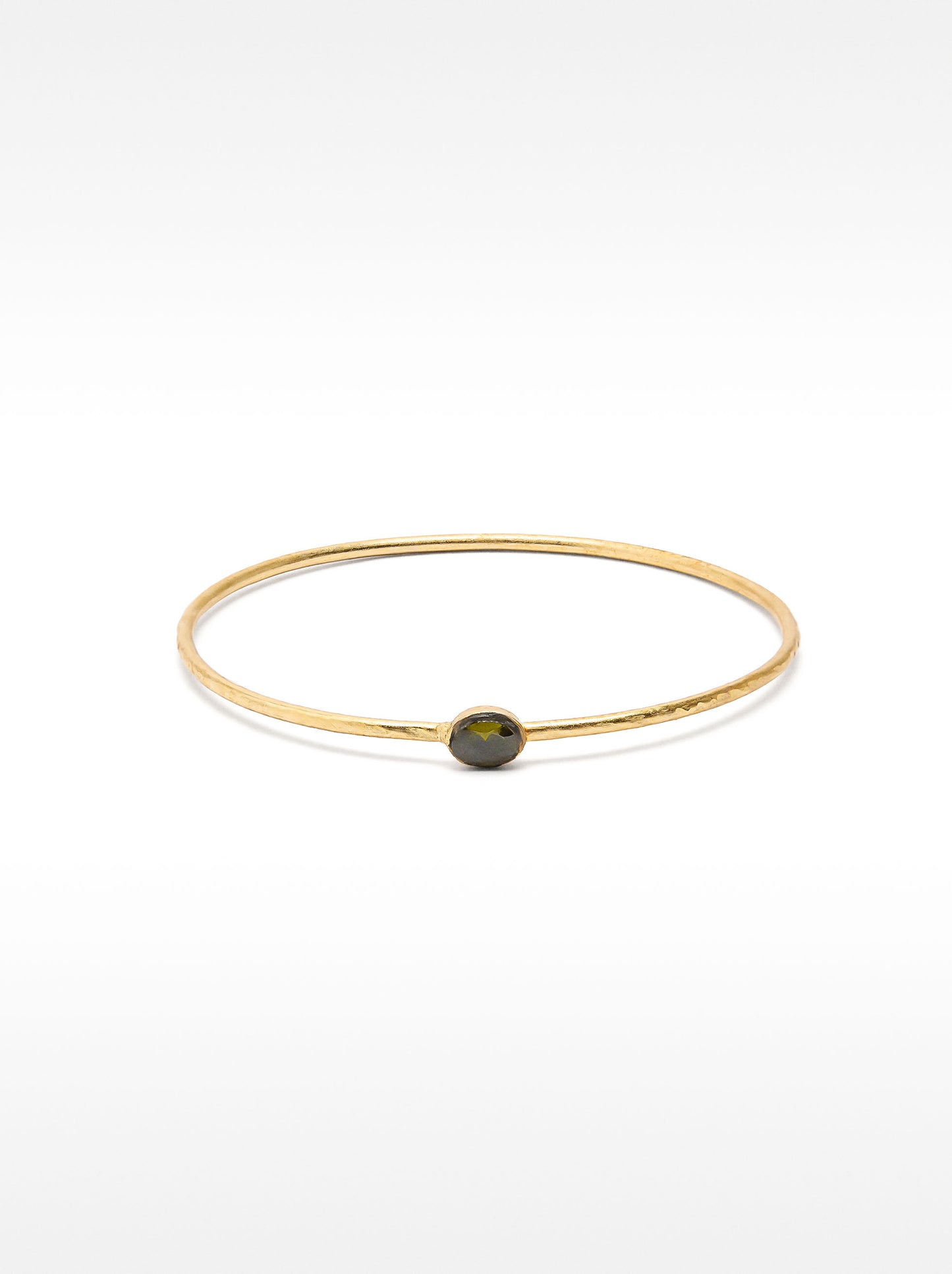 Rigid Bracelet With Stone