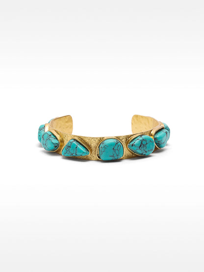 Rigid Bracelet With Stones