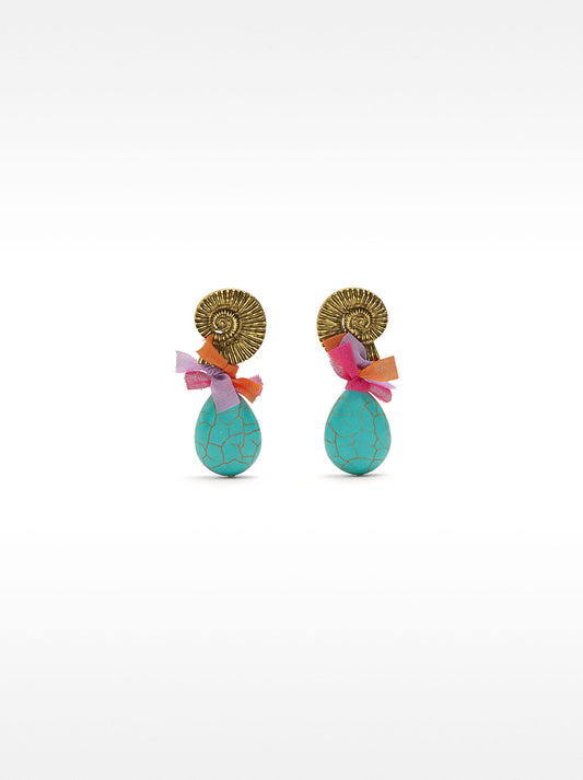 Multicolor Earrings With Stones