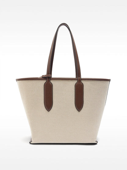 Shopper Bag With Reversible Fabric