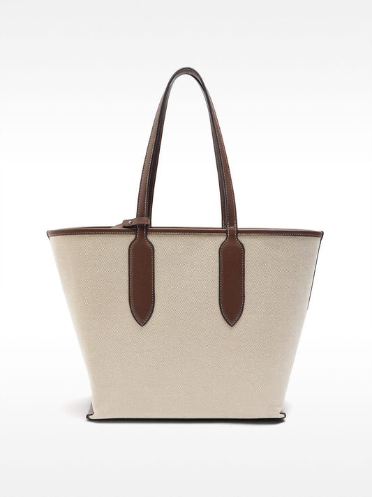 Shopper Bag With Reversible Fabric