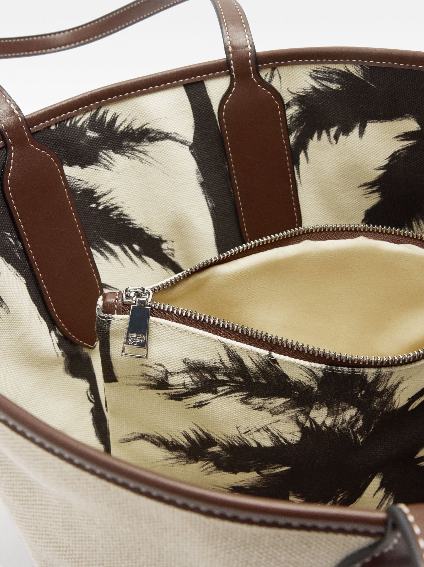 Shopper Bag With Reversible Fabric