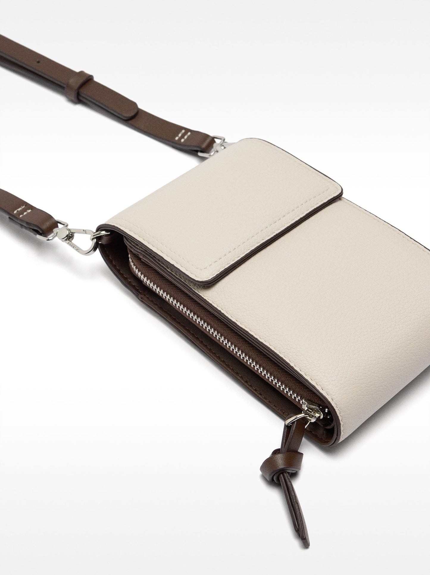 Mobile Phone Bag With Flap Closure