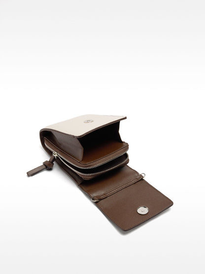 Mobile Phone Bag With Flap Closure