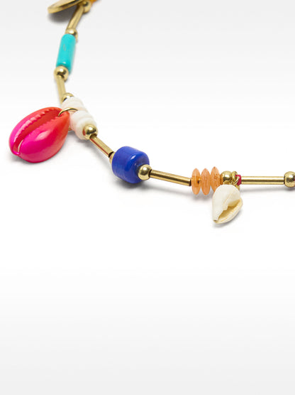 Anklet With Stones And Shells