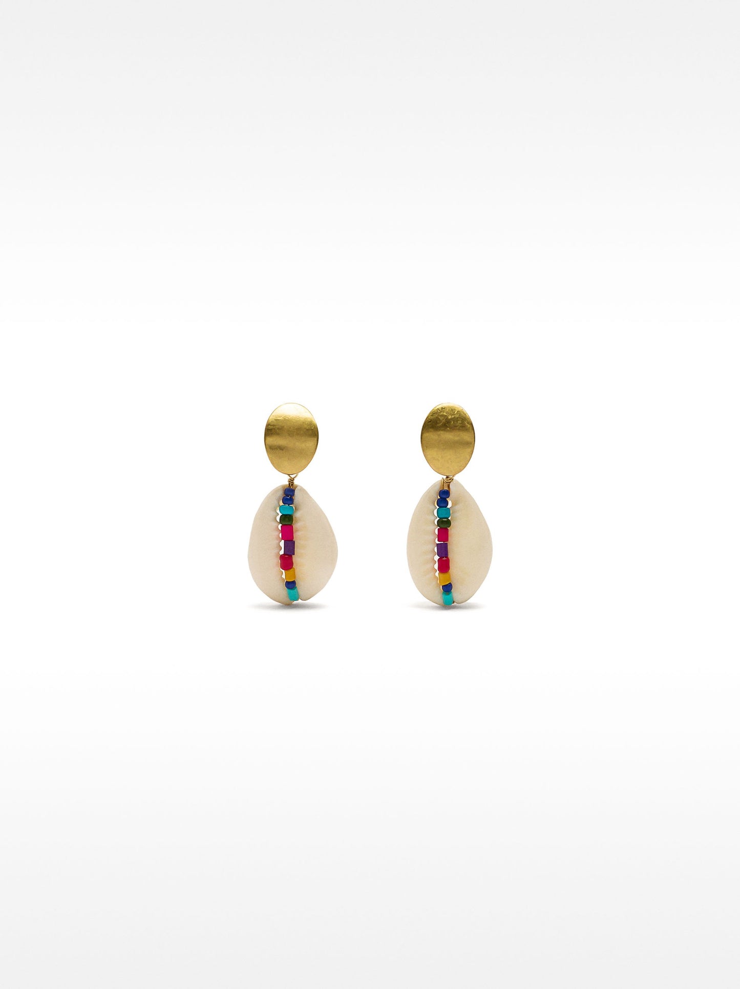 Multicolor Shell Earrings