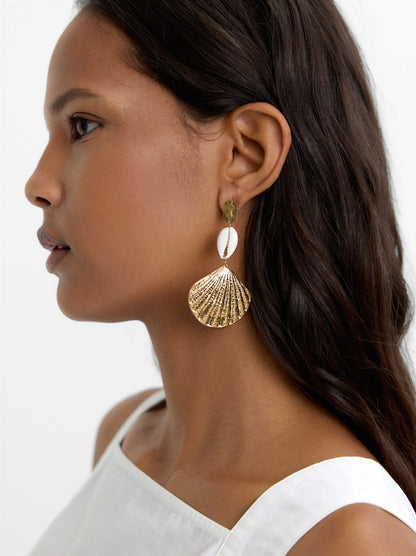 Long Earrings With Shells