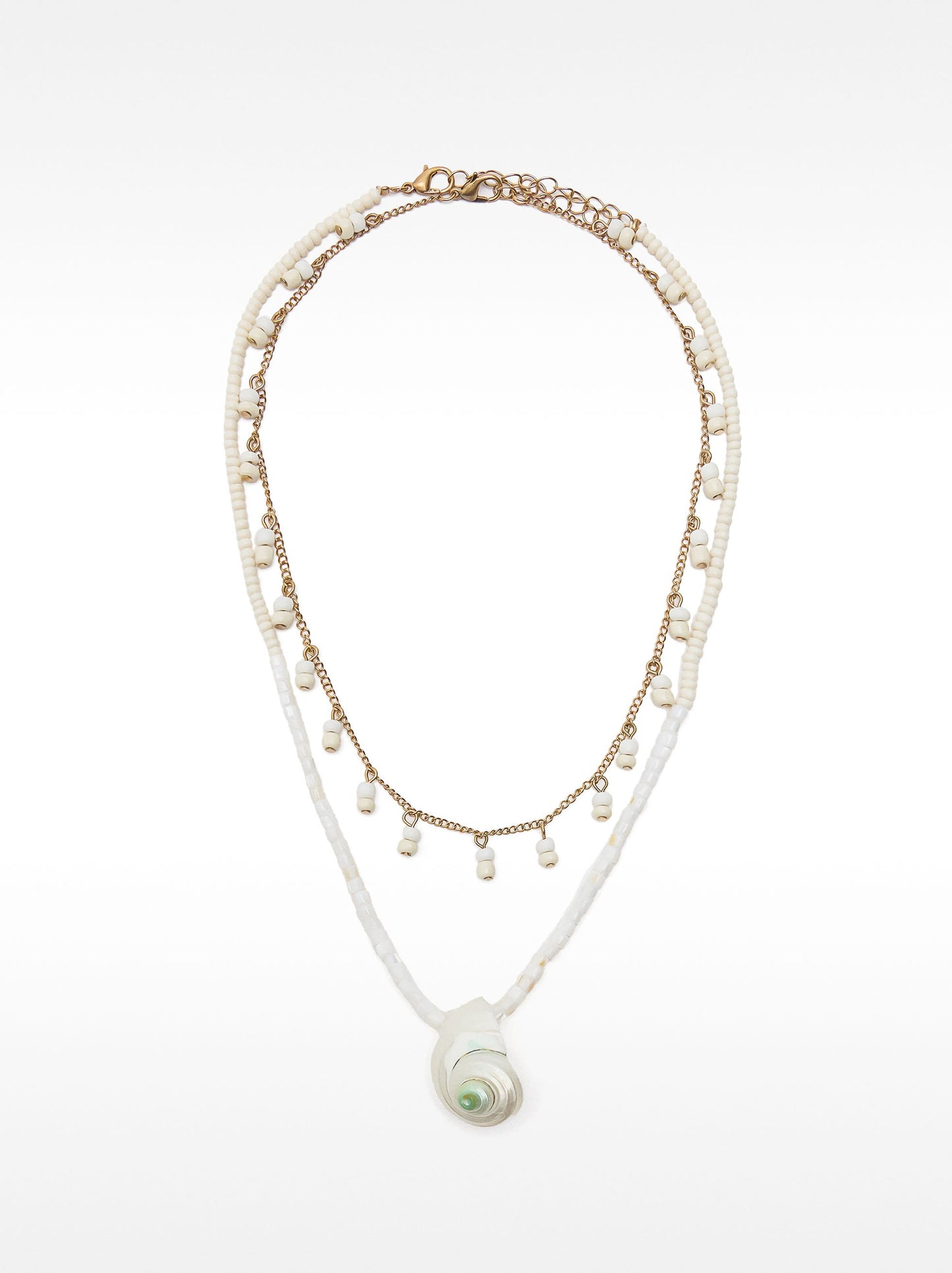 Necklace Set With Shells