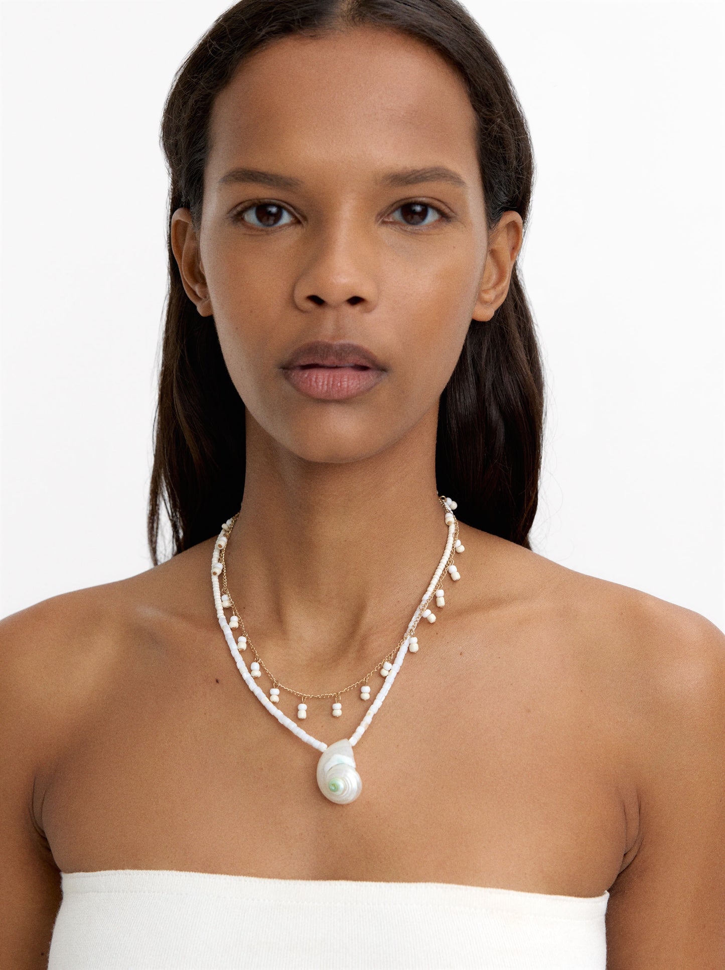 Necklace Set With Shells