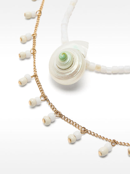Necklace Set With Shells