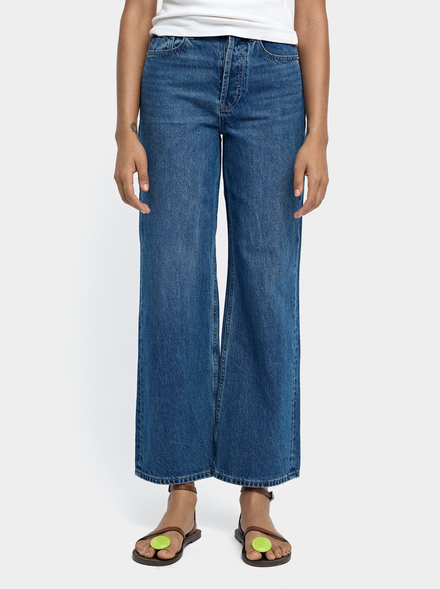 100% Cotton Denim Trousers
