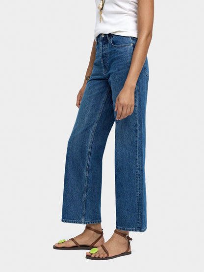 100% Cotton Denim Trousers