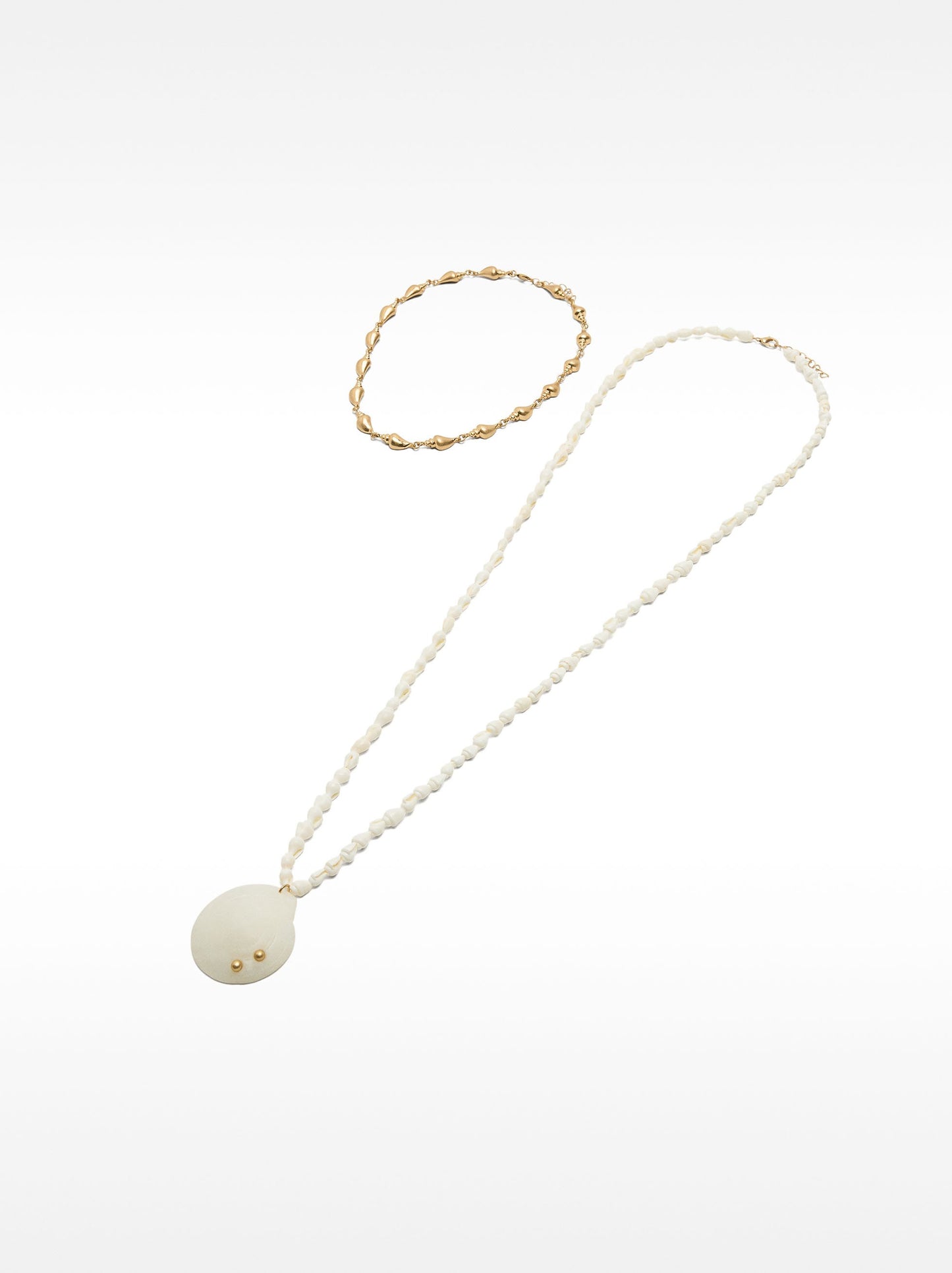 Shell Necklace Set
