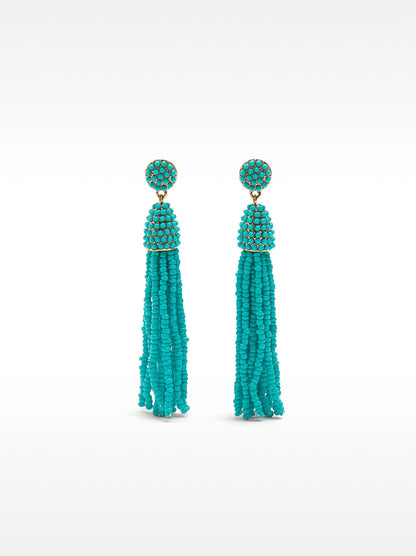 Long Bead Earrings