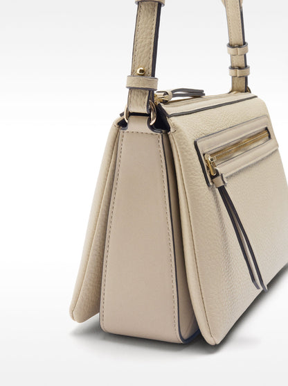 Triple Crossbody Bag With Texture