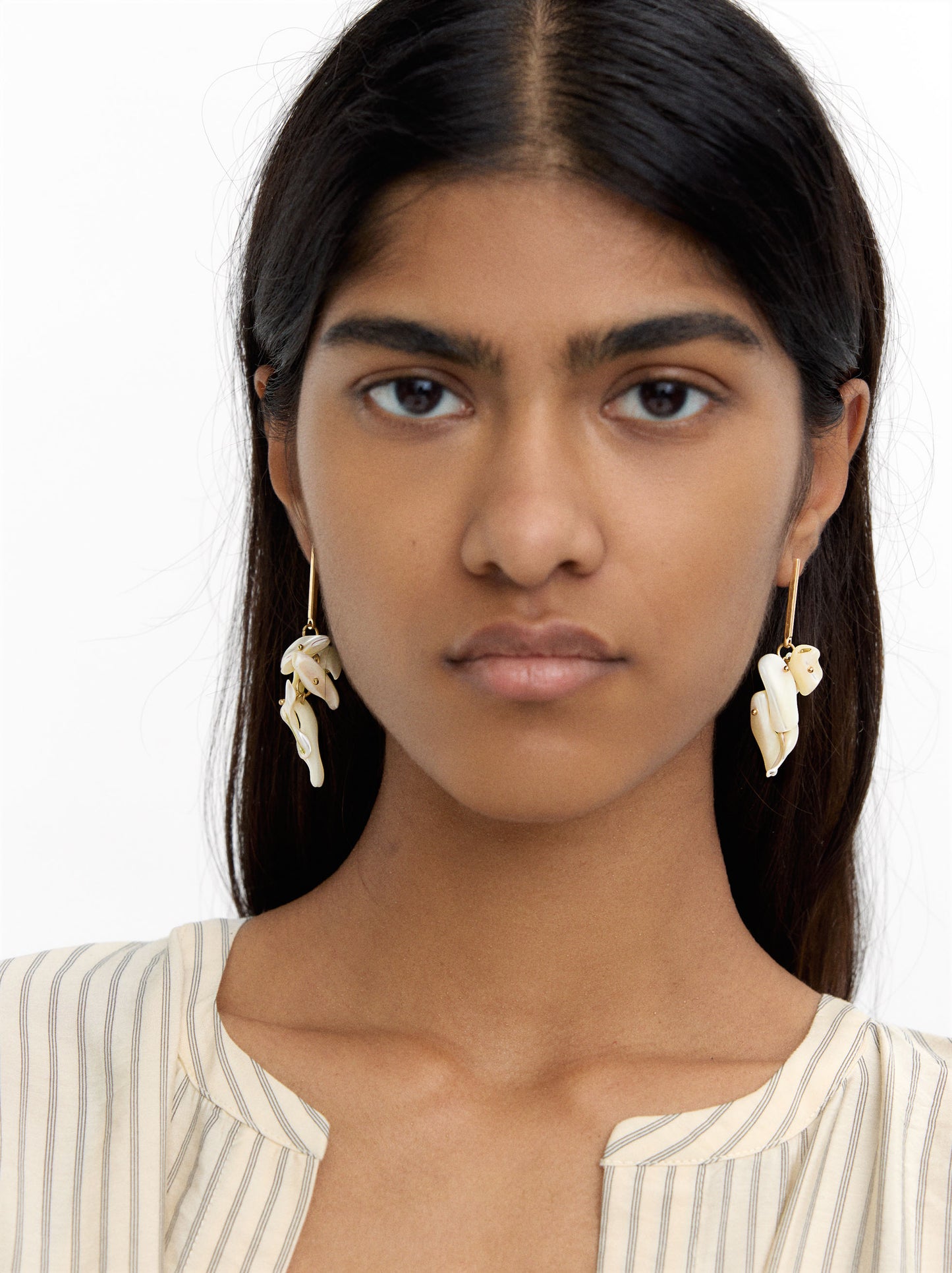 Long Shell Earrings