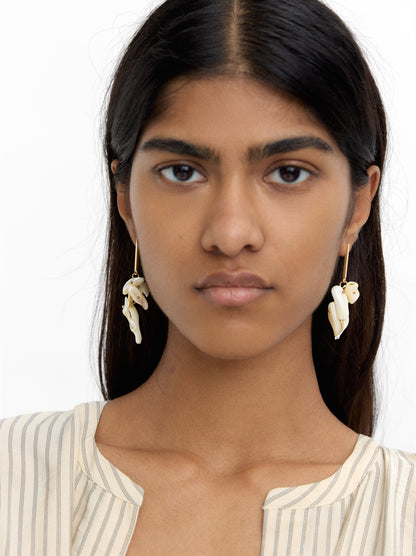 Long Shell Earrings