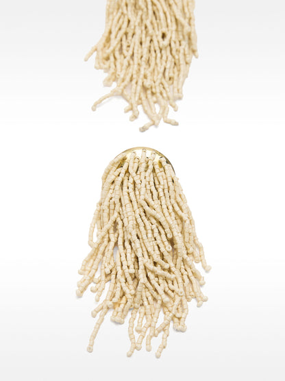 Long Earrings With Beads