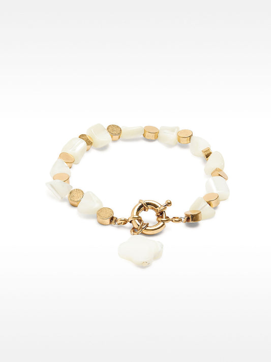 Bracelet With Shells And Circles