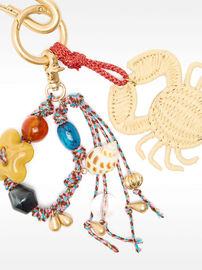 Keychain Charm With Crab