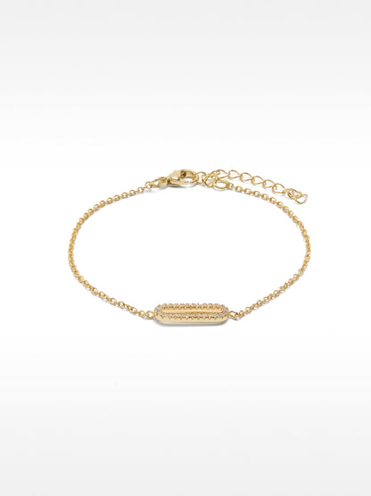 Bracelet Of Links With Zirconias