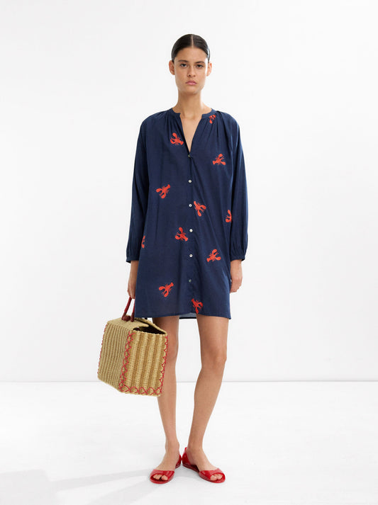 Dress With 100% Cotton Embroidery