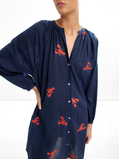 Dress With 100% Cotton Embroidery