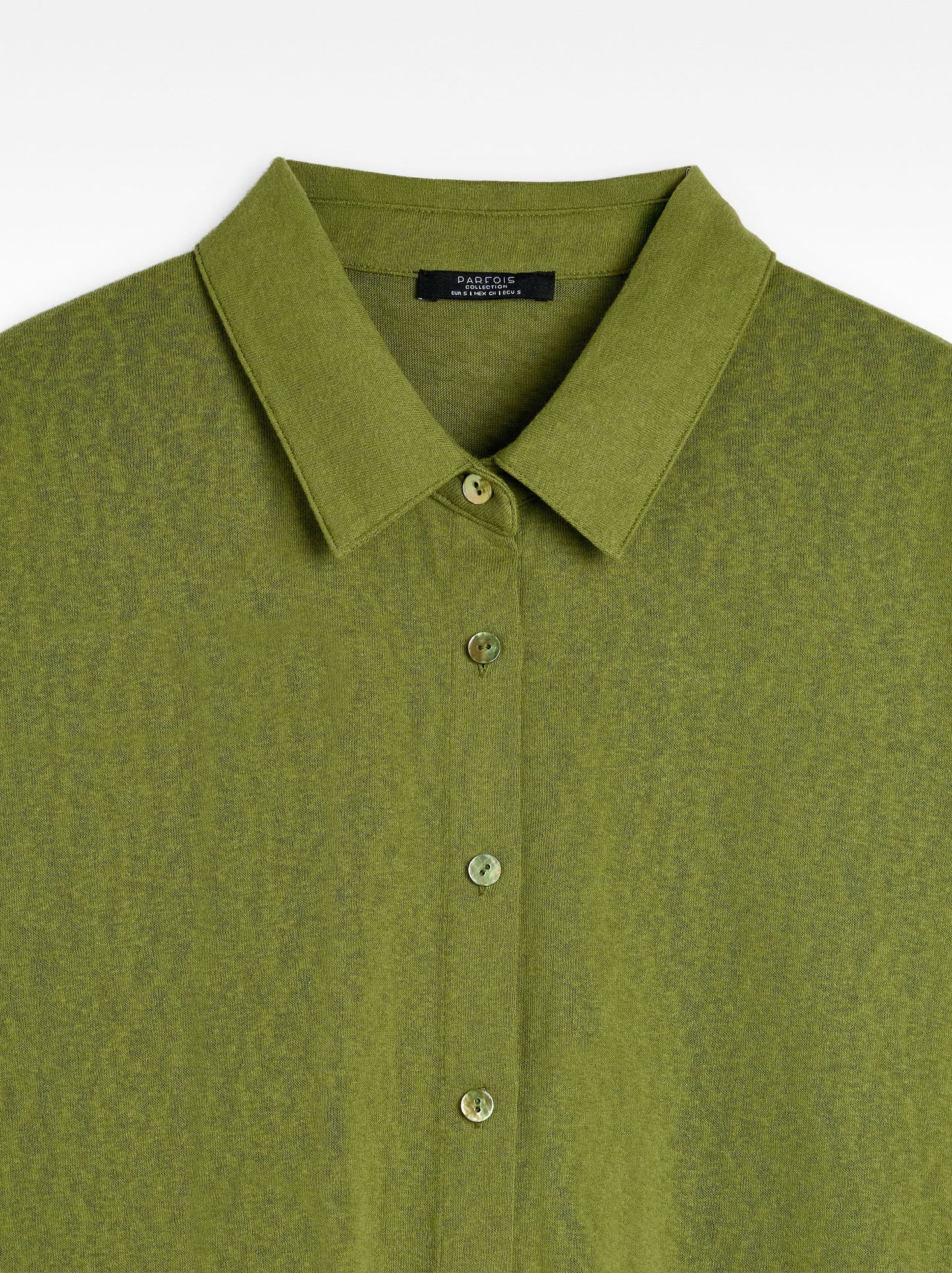 Cotton Shirt With Short-Sleeve