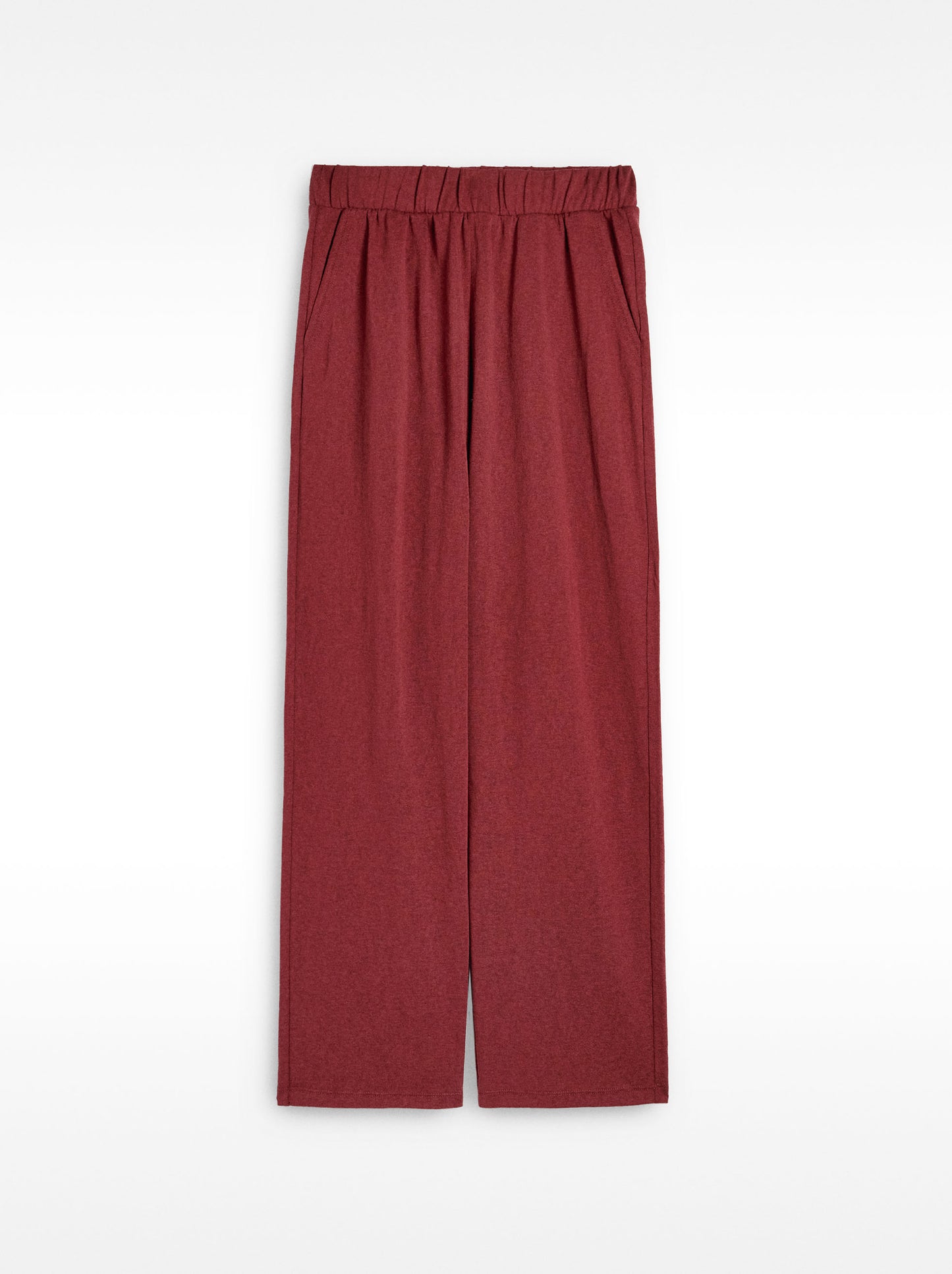 Cotton Trousers With Elastic Waist