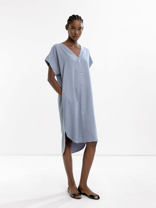 Short Dress 100% Lyocell