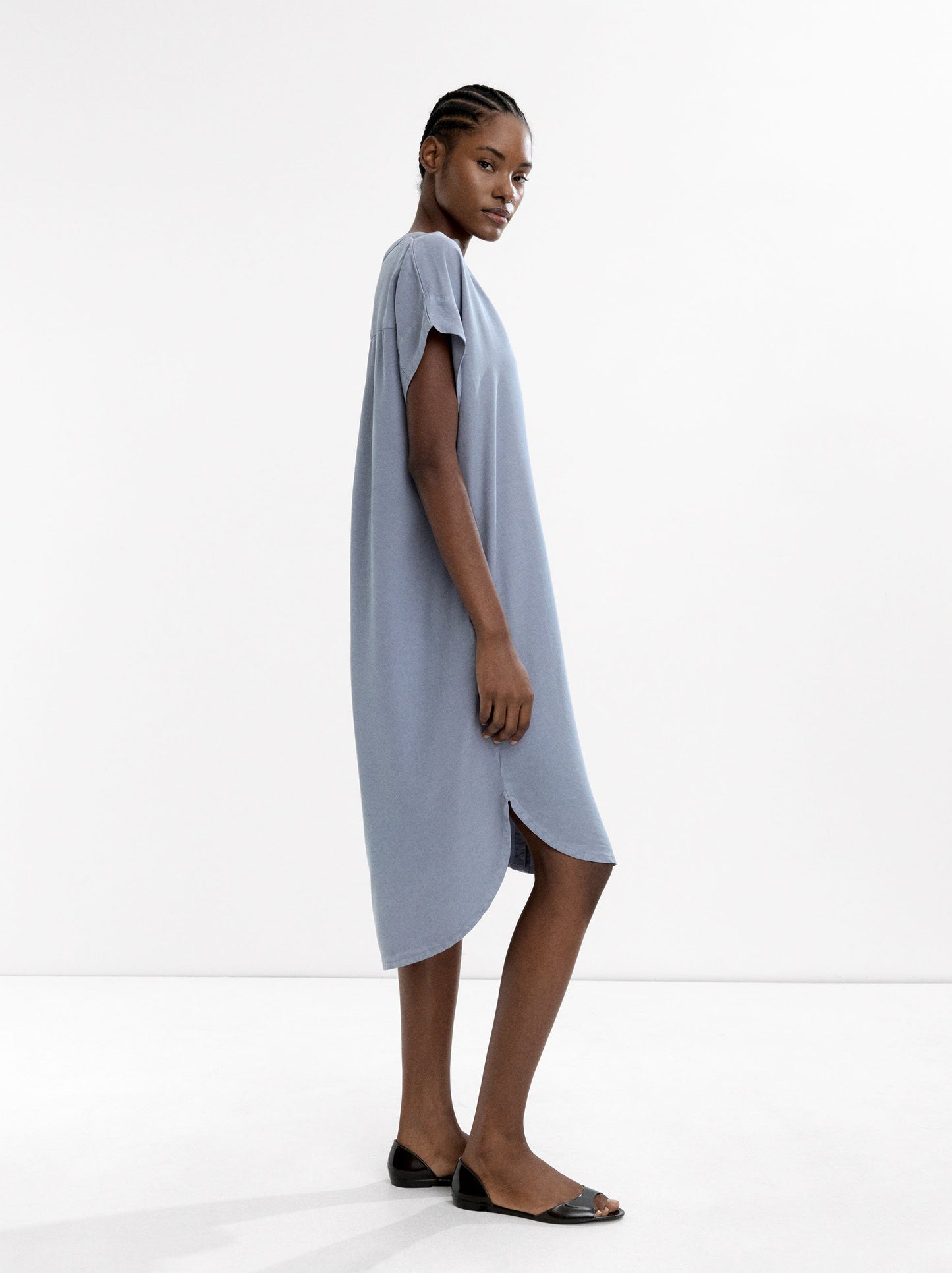 Short Dress 100% Lyocell