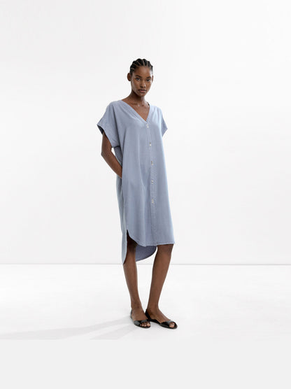 Short Dress 100% Lyocell