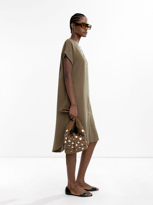 Short Dress 100% Lyocell