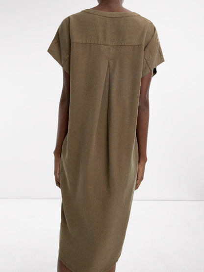 Short Dress 100% Lyocell