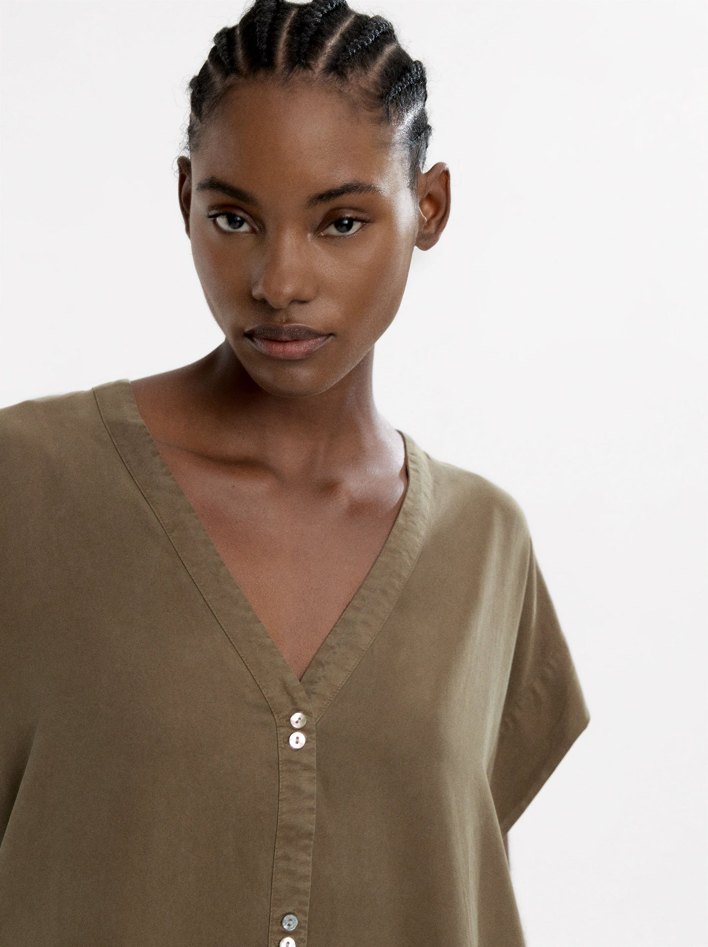 Short Dress 100% Lyocell