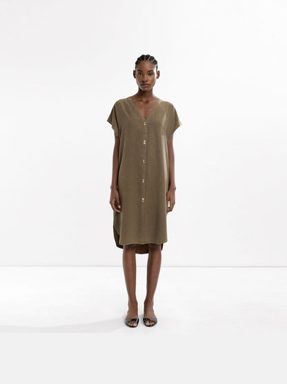 Short Dress 100% Lyocell