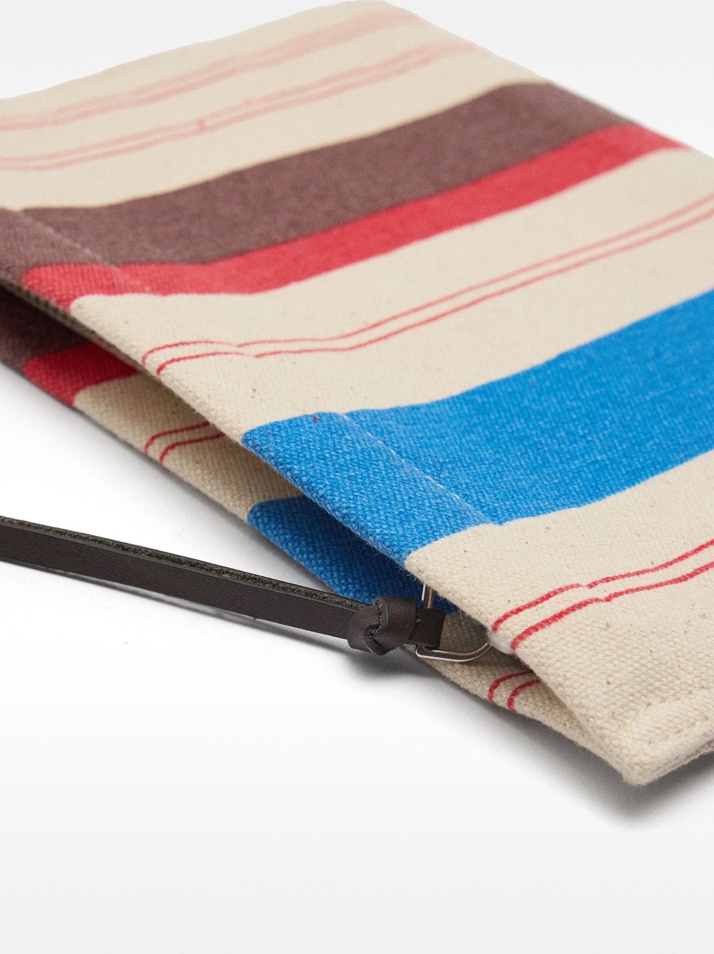 Striped Multipurpose Pouch