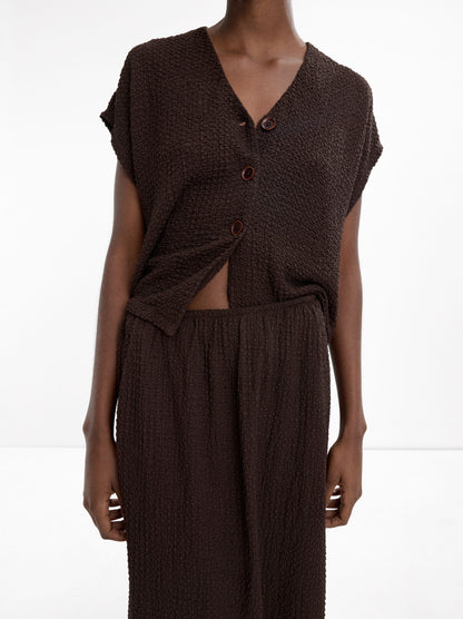 Long Skirt With Texture