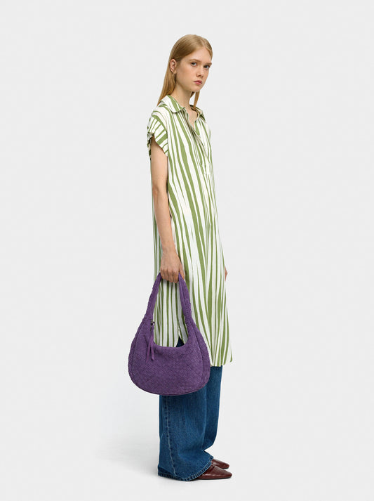 Shirt Dress With Stripes