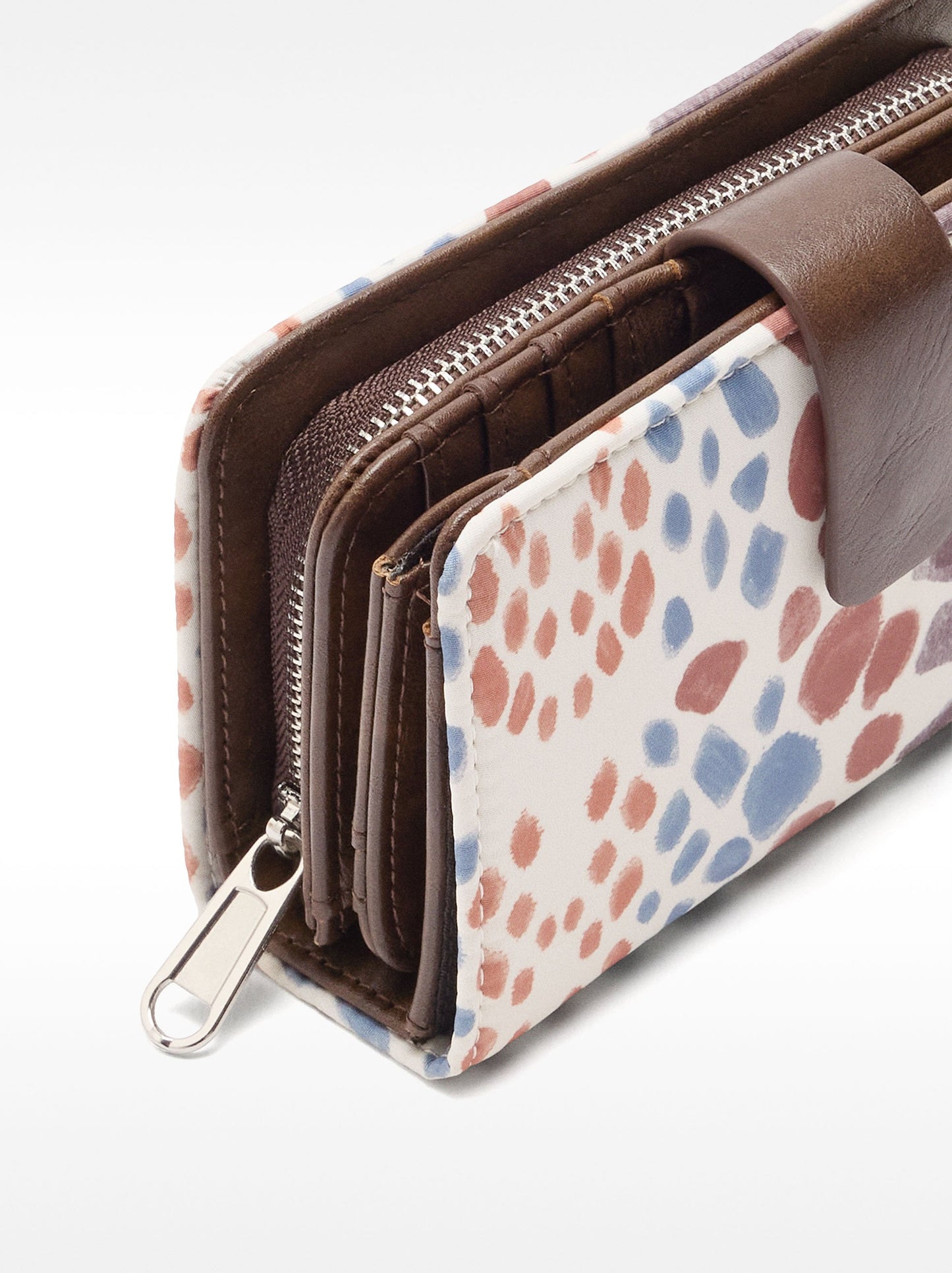 Wallet With Printed Nylon