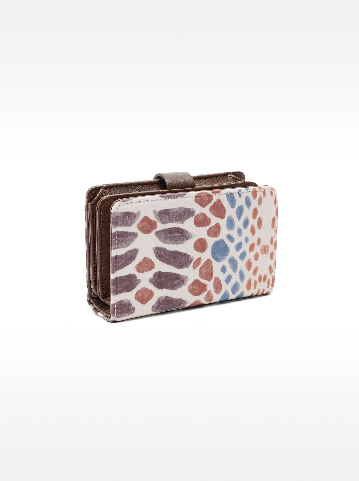 Wallet With Printed Nylon