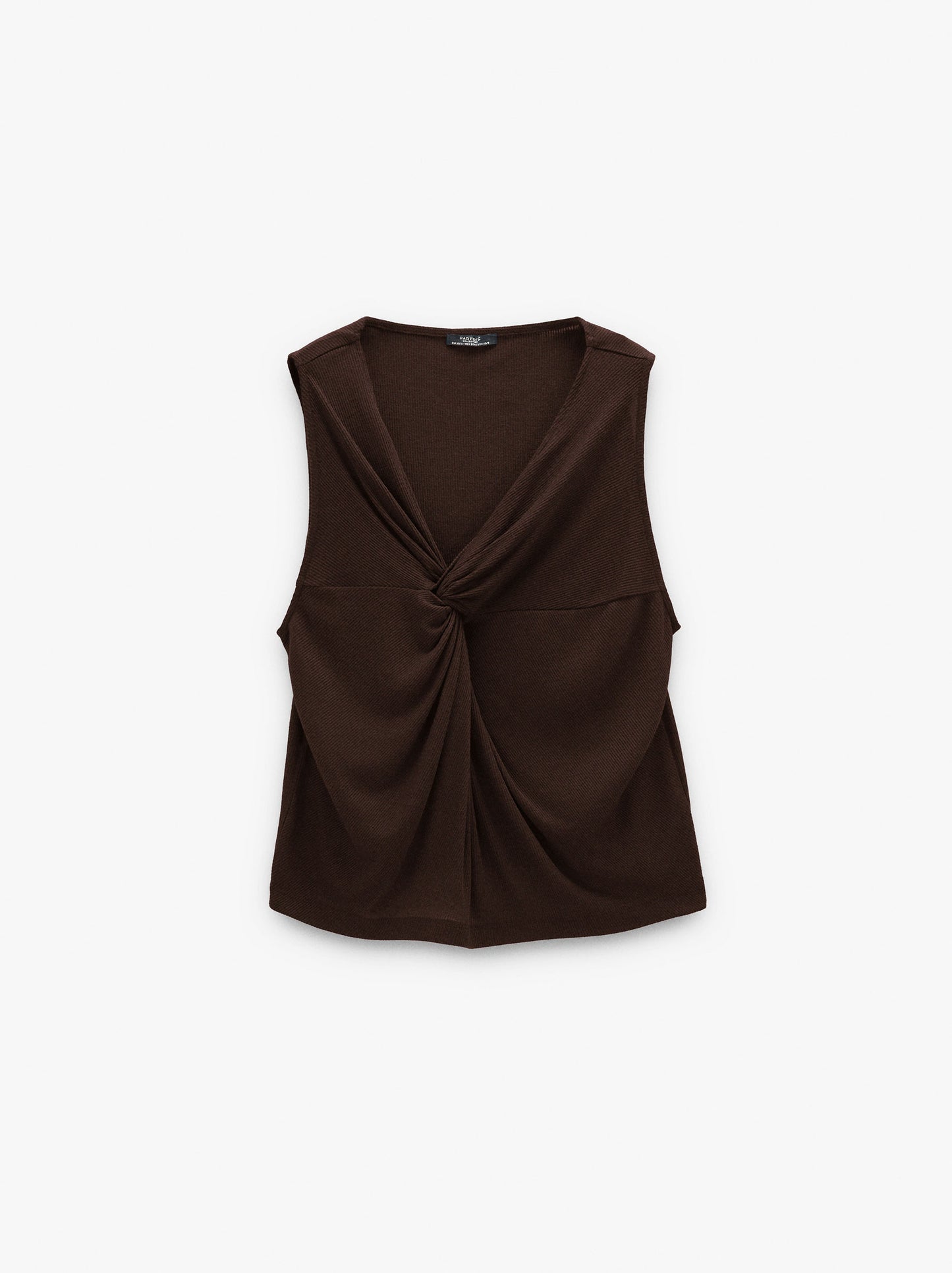 Top Ribbed With Knot