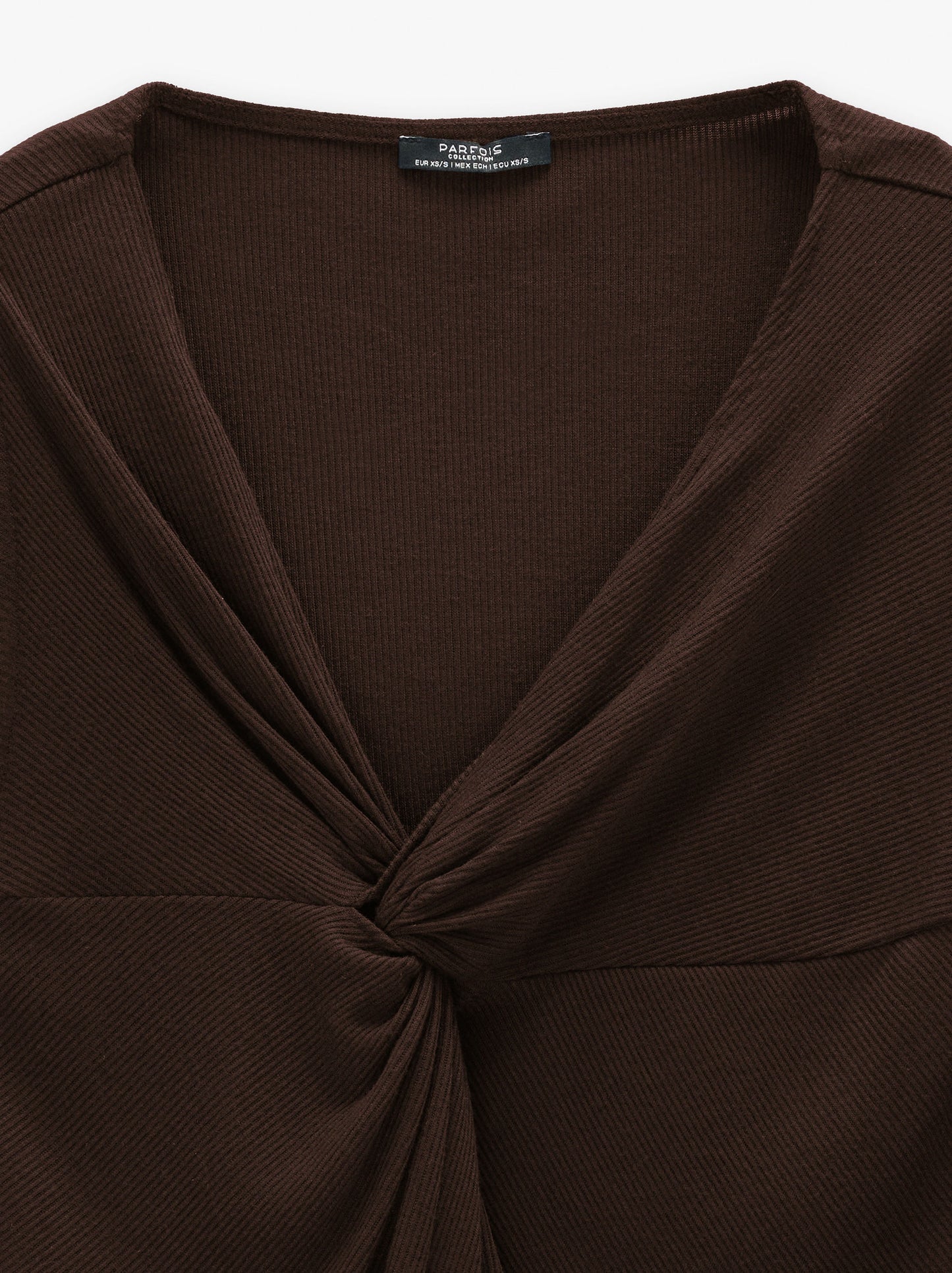 Top Ribbed With Knot