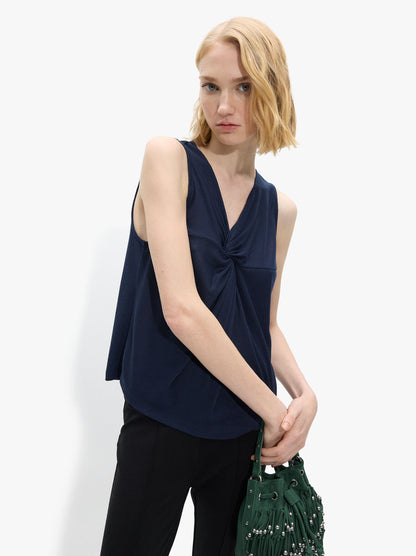 Top Ribbed With Knot